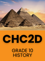 CHC2D Grade 10 Canadian History Since World War I course tile