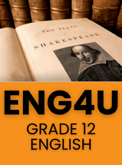 ENG4U Grade 12 English course tile