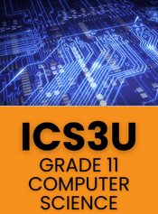 ICS3U Grade 11 Computer Science course tile