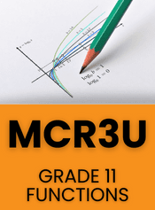 MCR3U Grade 11 Functions course tile