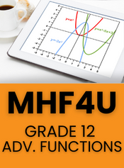 MHF4U, Grade 12 Advanced Functions, Online Course